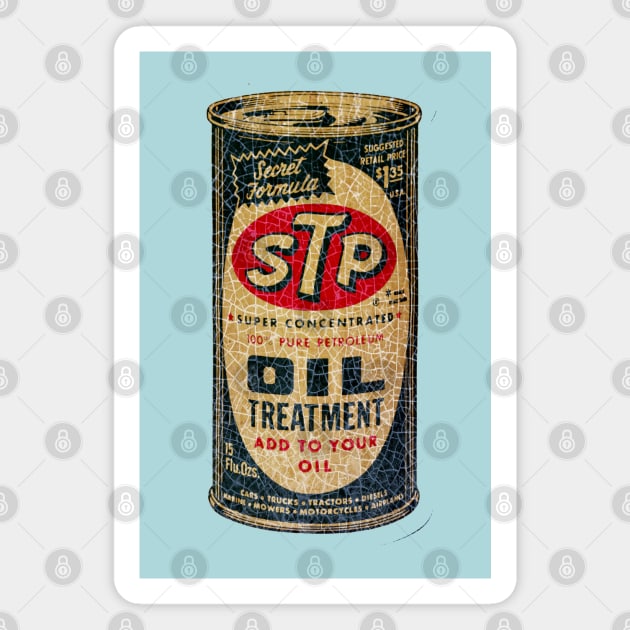 STP Oil Magnet by Midcenturydave